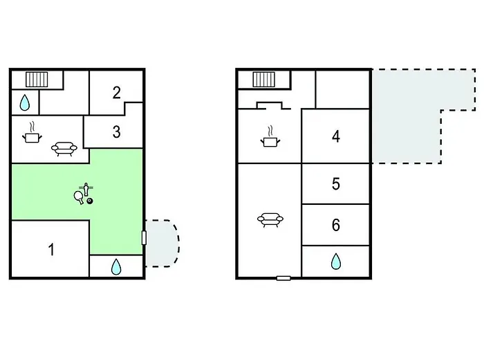 6 Bedroom Amazing In Glesborg